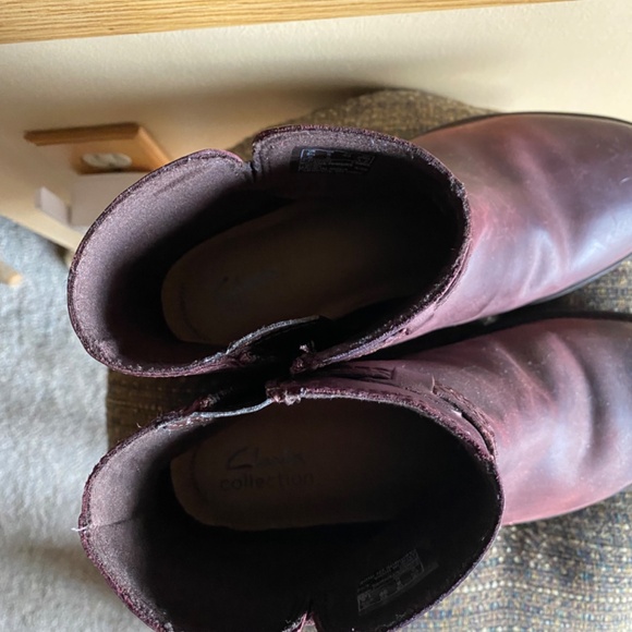 Clarks leather booties - Picture 4 of 9